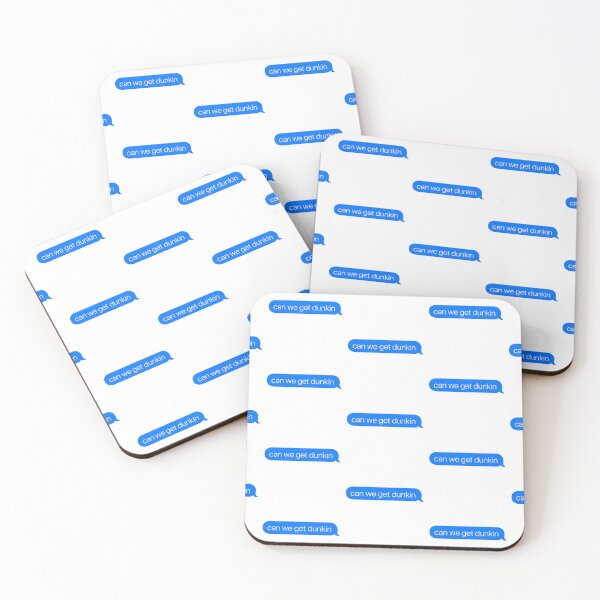 Item preview, can we get dunkin coffee iphone imessage bubble, text message, IM designed and sold by katiemariees.