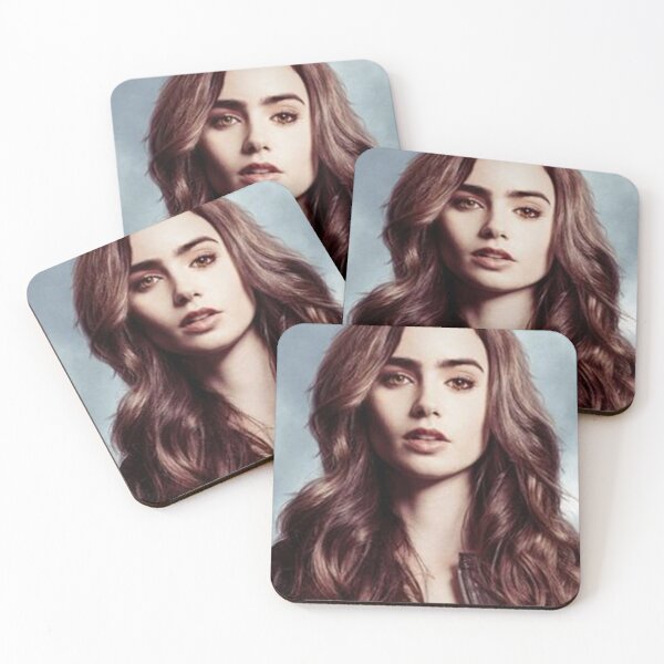 Item preview, Lily Collins - Poster designed and sold by Edmondxa.