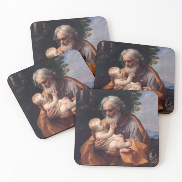 Artikelvorschau, Guido Renis St. Joseph mit dem Jesuskind entworfen und verkauft von mosfunky.