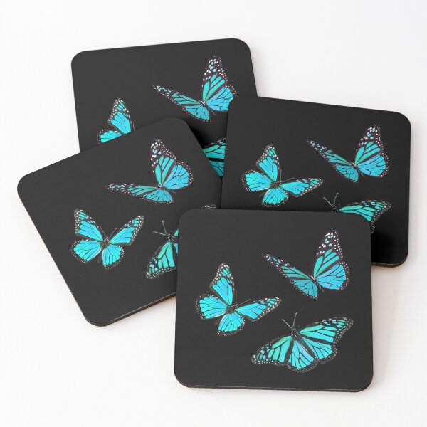 Item preview, monarch butterfly sticker pack blue designed and sold by ihbct1657.