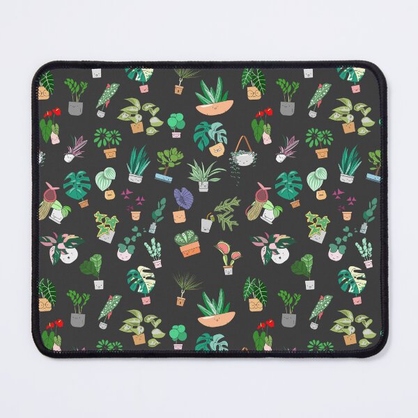 Item preview, The Plant Alphabet Pattern (Dark) designed and sold by homebyfaith.