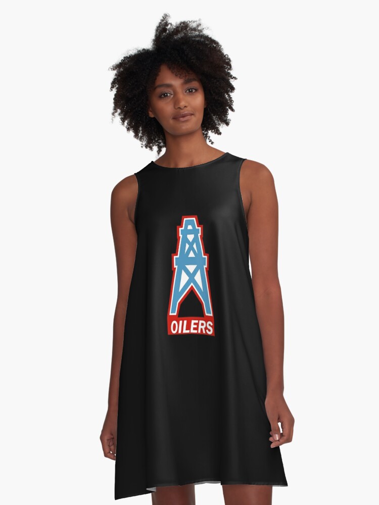 Retro Houston Oilers Jersey Dress Medium 