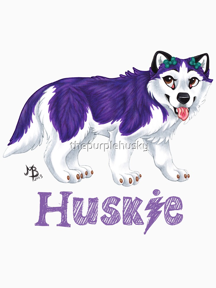 Huskie Pup! by thepurplehusky