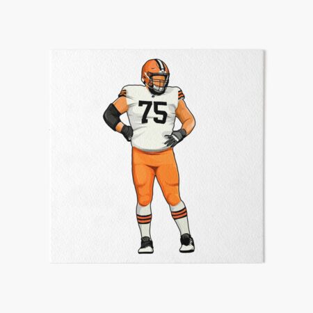 Game Women's Joel Bitonio White Road Jersey - #75 Football Cleveland Browns  Size S