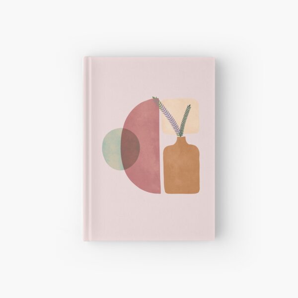 Item preview, Minimalist Abstract Vase White Pink designed and sold by Denvervineart.