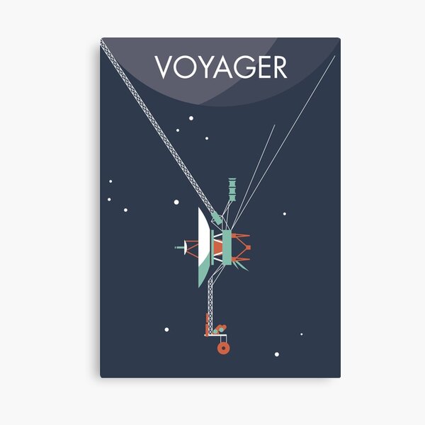 Voyager program space probe Canvas Print