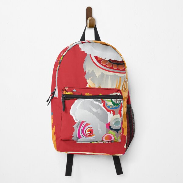 Item preview, Lion Dance Head Festival Happy Chinese New Year - red designed and sold by johnta17.