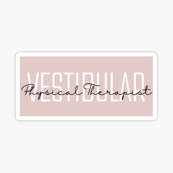 Artikel-Vorschau von Vestibulärer Physiotherapeut, designt und verkauft von KatarinaAndCo.