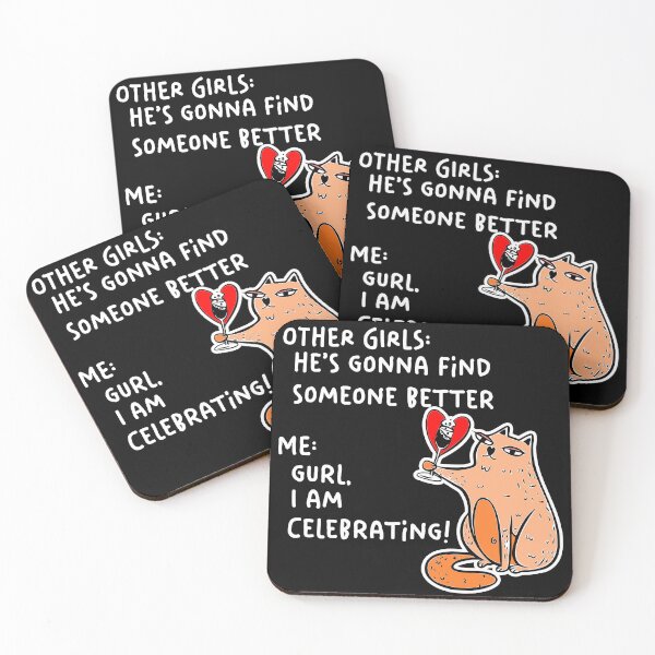 Item preview, Celebrating After Breakup, Girls After Breakup designed and sold by krazykreatures.