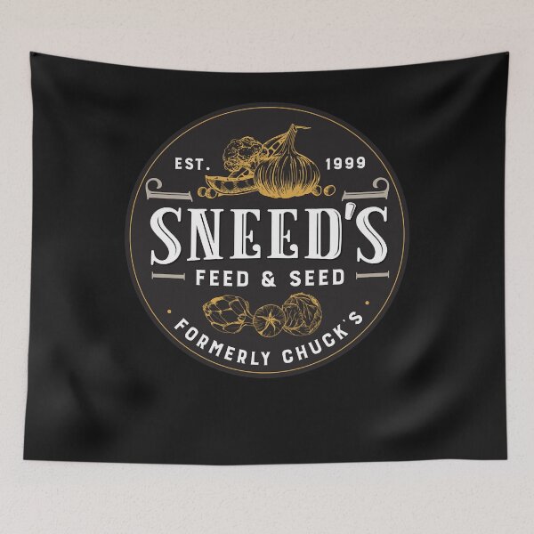 Aperçu de l'œuvre Sneed&x27;s Feed & Graine T-shirt classique.png créée et vendue par MathewKilleb.