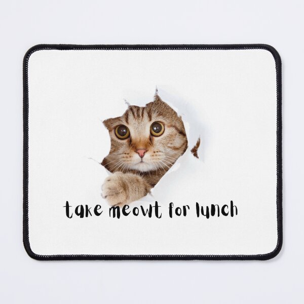 Item preview, Take Meowt for lunch designed and sold by leFlow.