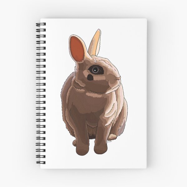 Item preview, Dwarf Hotot Rabbit - Dwarf Hotot - Sunrise Dwarf Hotot rabbit designed and sold by EcoElsa.