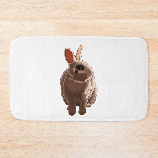 Item preview, Dwarf Hotot Rabbit - Dwarf Hotot - Sunrise Dwarf Hotot rabbit designed and sold by EcoElsa.