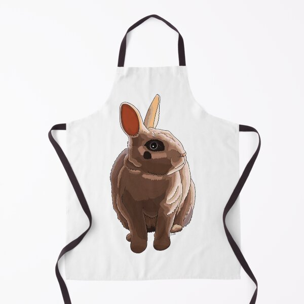 Item preview, Dwarf Hotot Rabbit - Dwarf Hotot - Sunrise Dwarf Hotot rabbit designed and sold by EcoElsa.