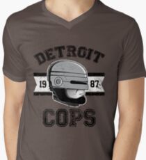 Cops team Men's V-Neck T-Shirt