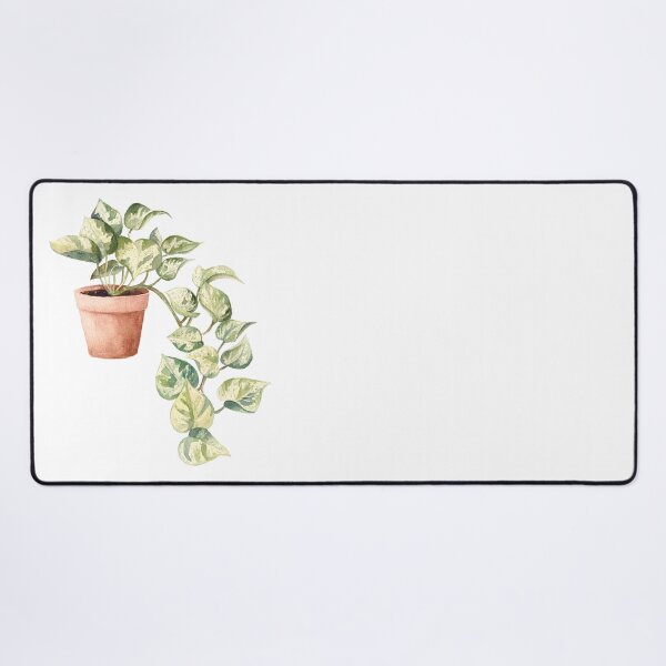 Item preview, Watercolor Pothos in a pot, Devil’s Ivy, House Plant, Leaves, Greenery, Botanical Art designed and sold by fengyuhao.
