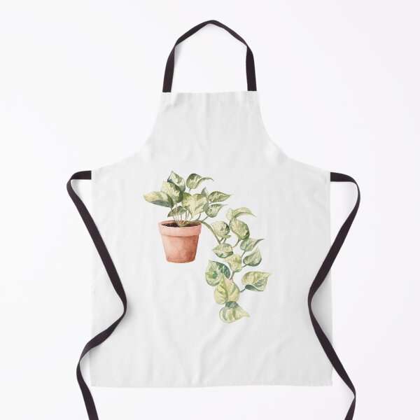 Item preview, Watercolor Pothos in a pot, Devil’s Ivy, House Plant, Leaves, Greenery, Botanical Art designed and sold by fengyuhao.