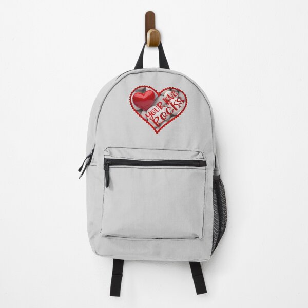 Item preview, “YOUR LOVE ROCKS” (on Light Grey) designed and sold by PawsitiveMum.