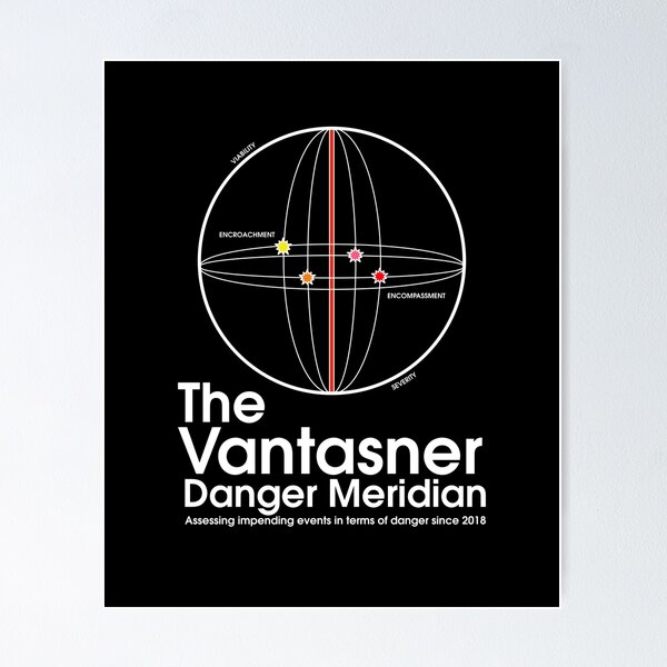 Artikel-Vorschau von Der Vantasner Danger Meridian White, designt und verkauft von Contentarama.