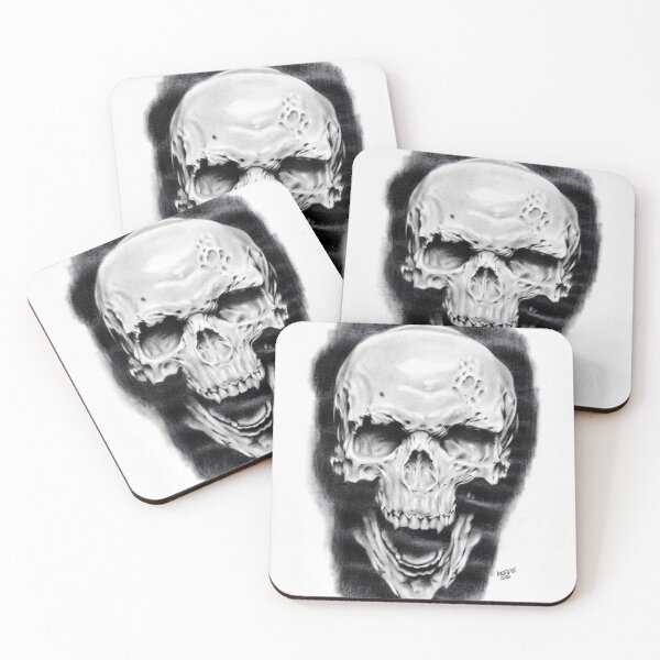 Item preview, Portrait - Skull Screaming designed and sold by berdieee.