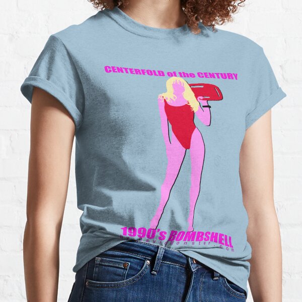 BEACH BABE Blonde Bombshell Silhouette Classic T-Shirt