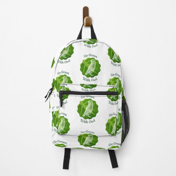 Item preview, Go Green With Owl designed and sold by kucingmaikan.