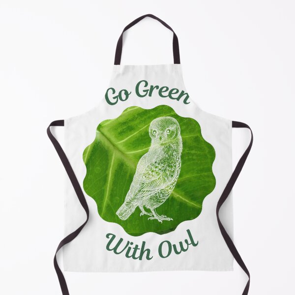 Item preview, Go Green With Owl designed and sold by kucingmaikan.