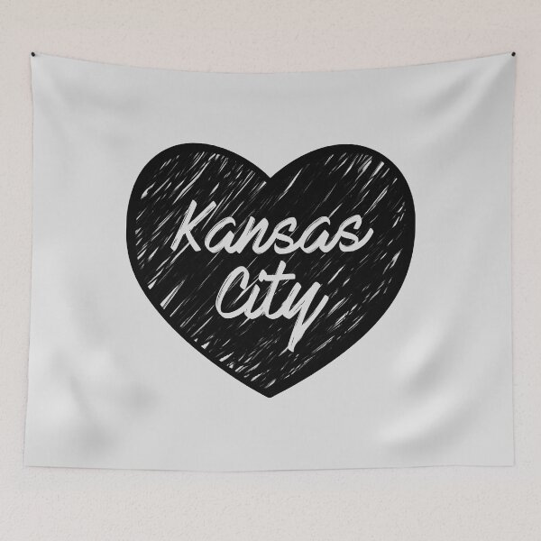 Item preview, I Love Kansas City - I Heart KC (Cursive) designed and sold by felswfmcluensi.