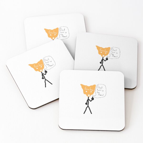 Item preview, Don't F Up The Planet Fox Boy designed and sold by shinbr.