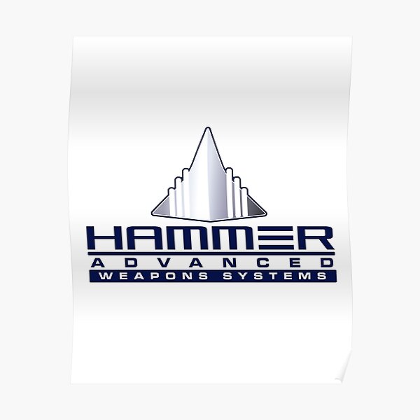 "Hammer Industries IM2" Poster by Brittaneex Redbubble