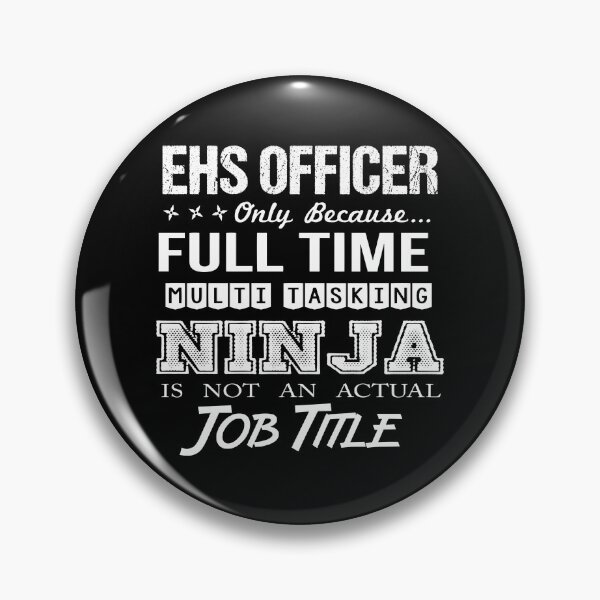 Artikelvorschau, Ehs-Offizier-T-Shirt - Ninja-Job-Geschenkartikel-T-Stück entworfen und verkauft von ritterdick.
