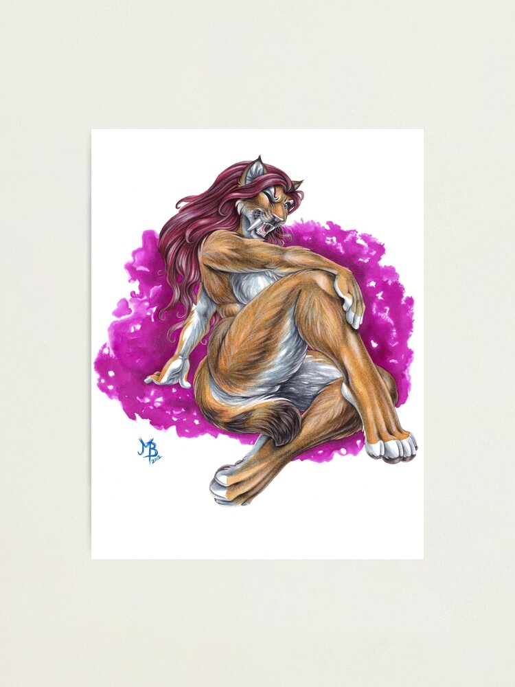 Alternate view of Saber-Toothed Beauty Photographic Print