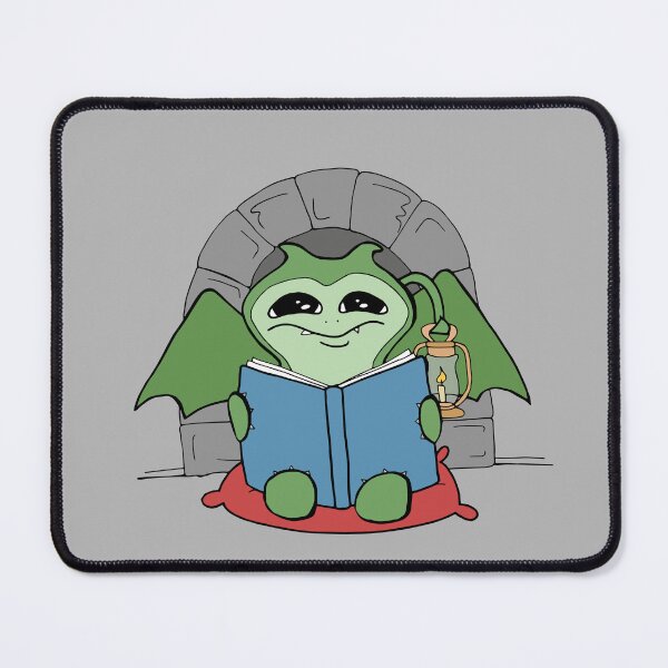 Item preview, Baby Dragon Demon Thing Reading An Old Book designed and sold by Otter-Grotto.