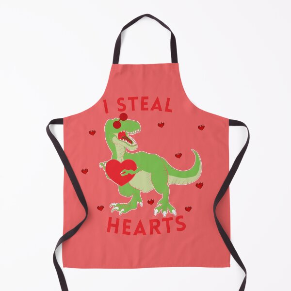 Item preview, Valentine Day Love Boys Kid Dinosaur TRex I Steal Hearts designed and sold by Safricdietz.