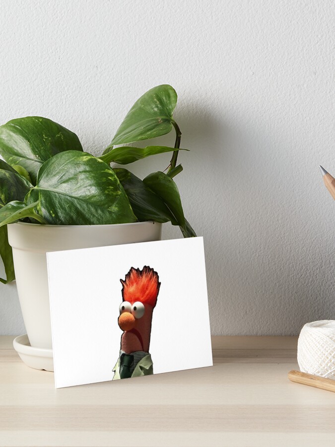 Meep Muppet Beaker | Art Board Print