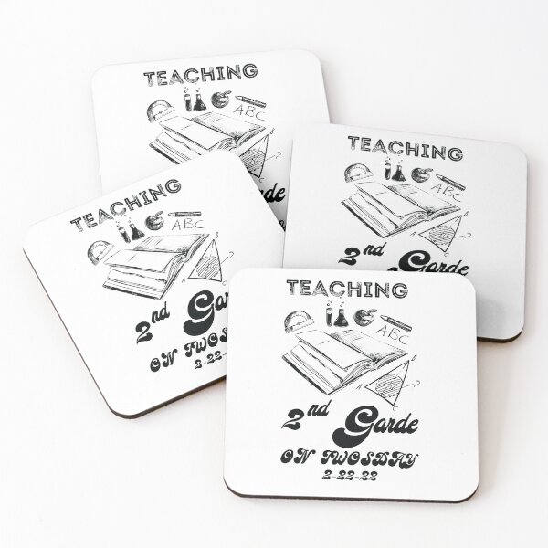 Item preview, Teaching 2nd Grade On Twosday 2-22-22 22nd February 2022  designed and sold by arthemdesign.