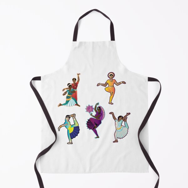 Item preview, Bharatanatyam : Classical Indian Dancers Set of 5 designed and sold by umasharda.