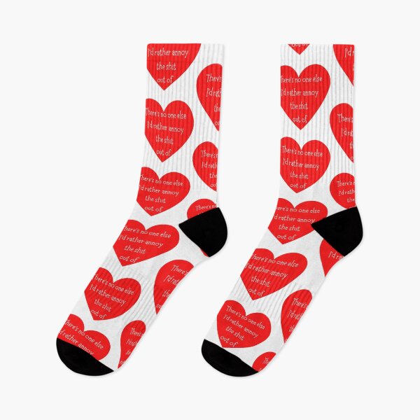 Item preview, There's No One Else I'd Rather Annoy The Shit Out Of. Funny, Inappropriate, Rude Valentine's Day Gift. designed and sold by That Cheeky Tee.