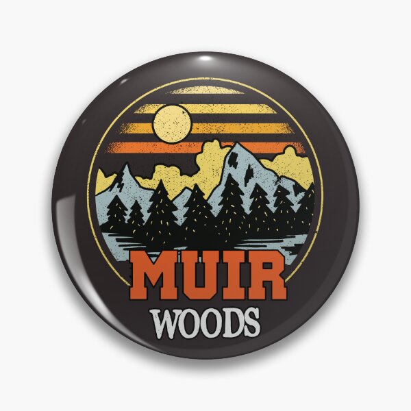 Item preview, Muir Woods National Park California Vintage Art designed and sold by MrEddie10.