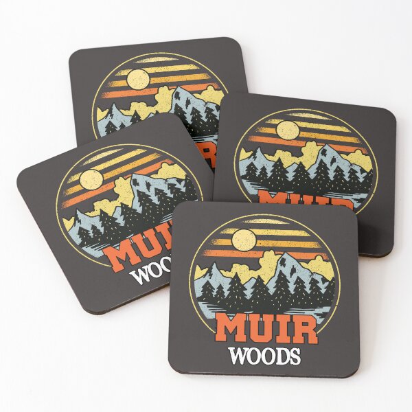 Item preview, Muir Woods National Park California Vintage Art designed and sold by MrEddie10.