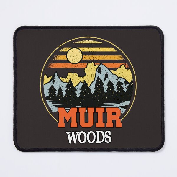Item preview, Muir Woods National Park California Vintage Art designed and sold by MrEddie10.