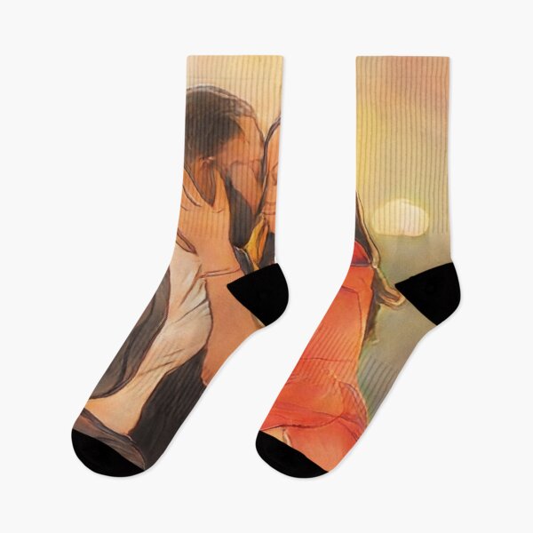 Item preview, Couple Romantic Moment Artistic Anime Style designed and sold by cornelliusy.