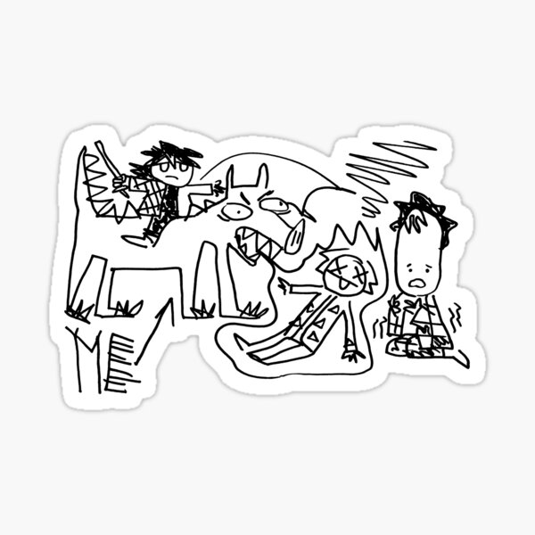 Inosuke's Masterpiece Sticker
