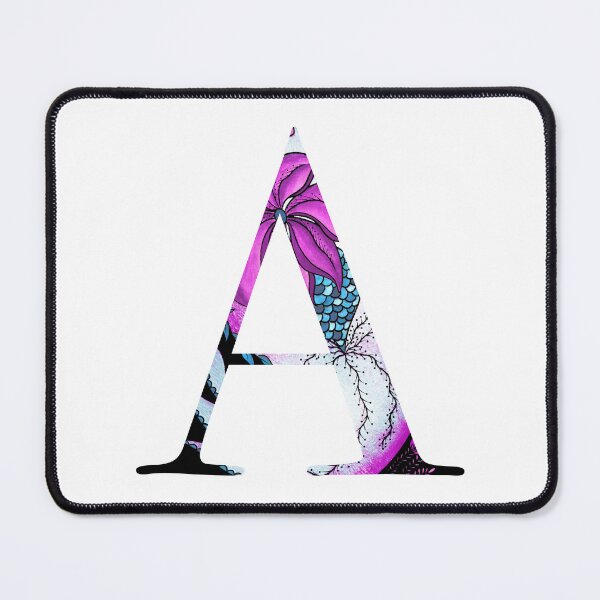 Item preview, Floral paisley letter A Monogram designed and sold by Maitri-Sanghvi1.