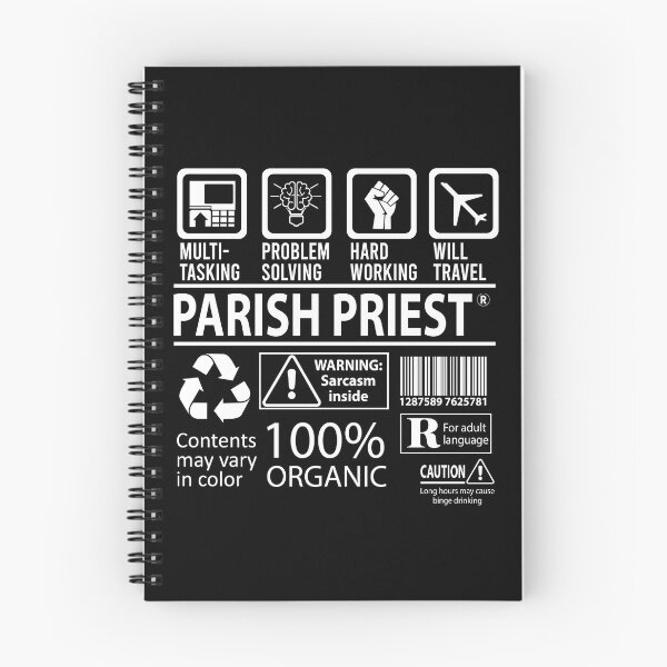Item preview, Parish Priest T Shirt - MultiTasking Certified Job Gift Item Tee designed and sold by sabinacsnm.