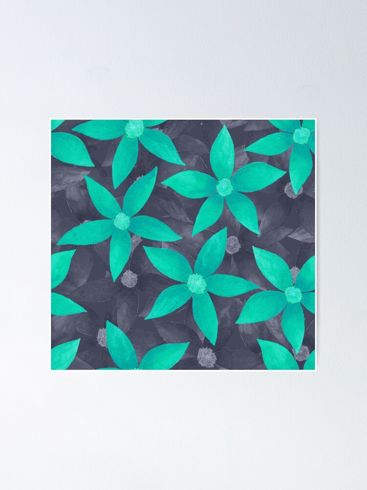 Gouache painting mat bright green texture Poster for Sale by IrinaIkar