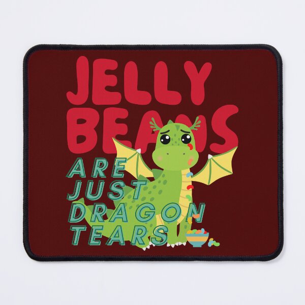 Item preview, Jelly Beans are just Dragon Tears - Cute Green Anime Dragon designed and sold by LudicrousFeed.