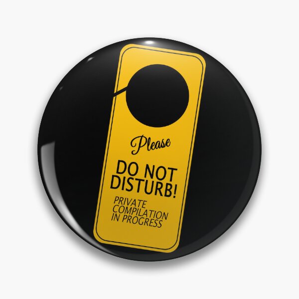 Item preview, Do Not Disturb! designed and sold by YouAreHereArt.