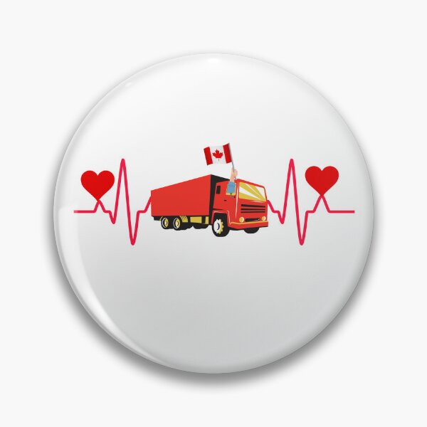 Item preview, Canada Love Our Truckers T-shirt designed and sold by Kate Juergens.