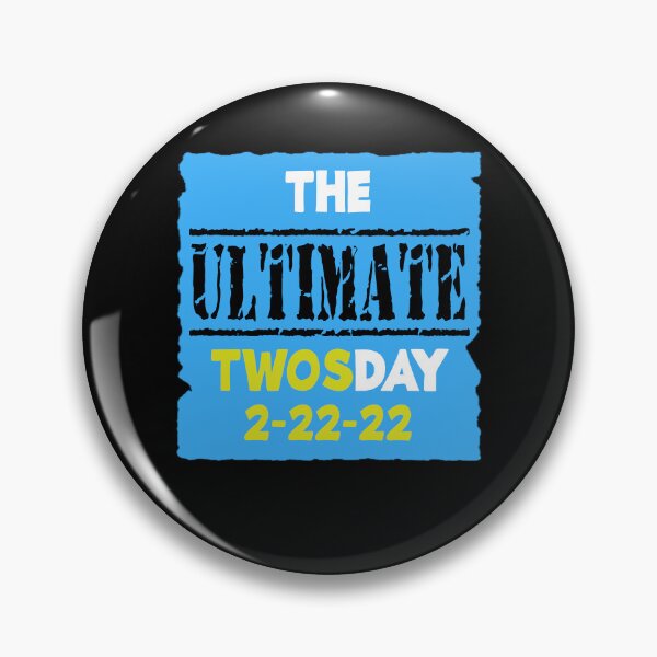 Item preview, "ULTIMATE 2S DAY blue" Funny Graphic Gift designed and sold by MascotCulture.